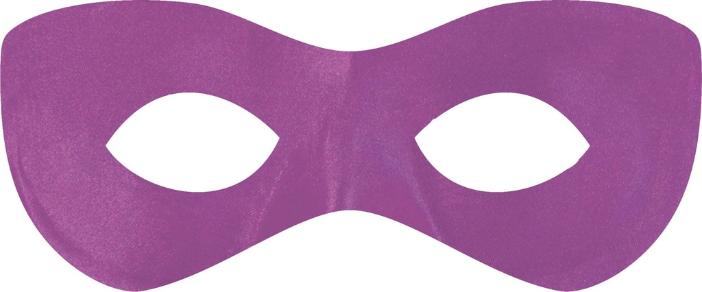 Mascara De Superheroe Morado C/1