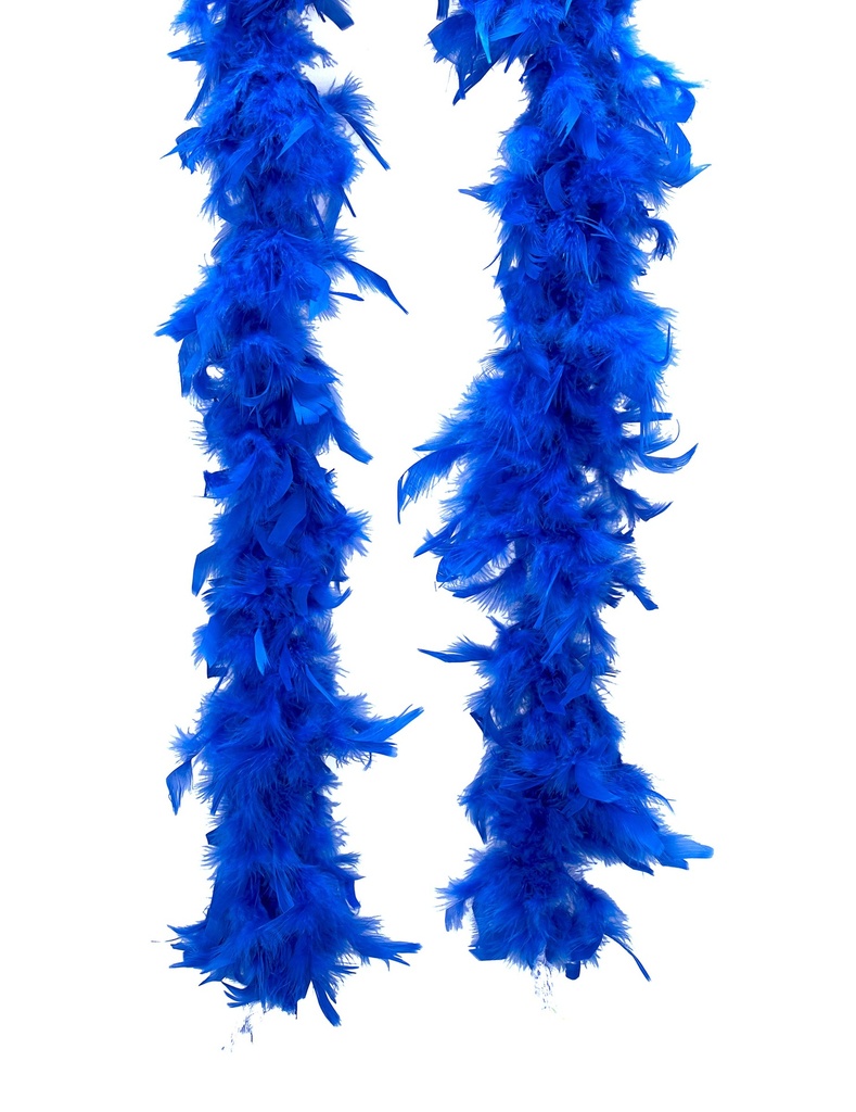 Boa Plumas Azul C/1