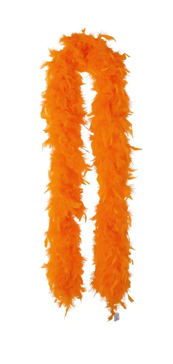 Boa Plumas Naranja C/1