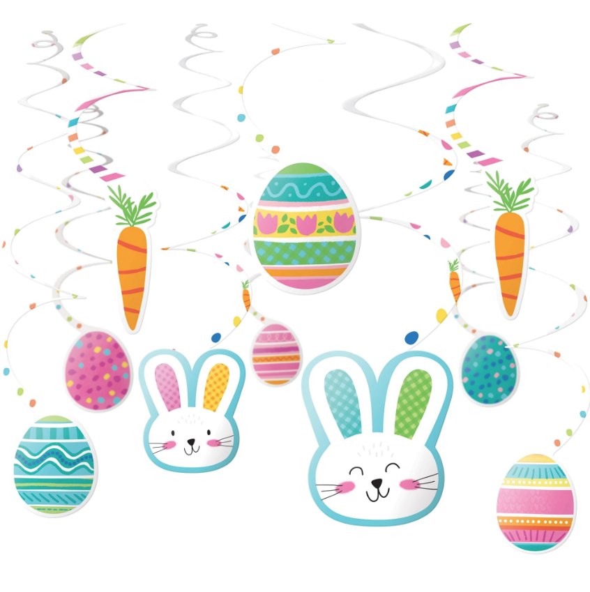 Decoracion En Espiral Conejito C/30