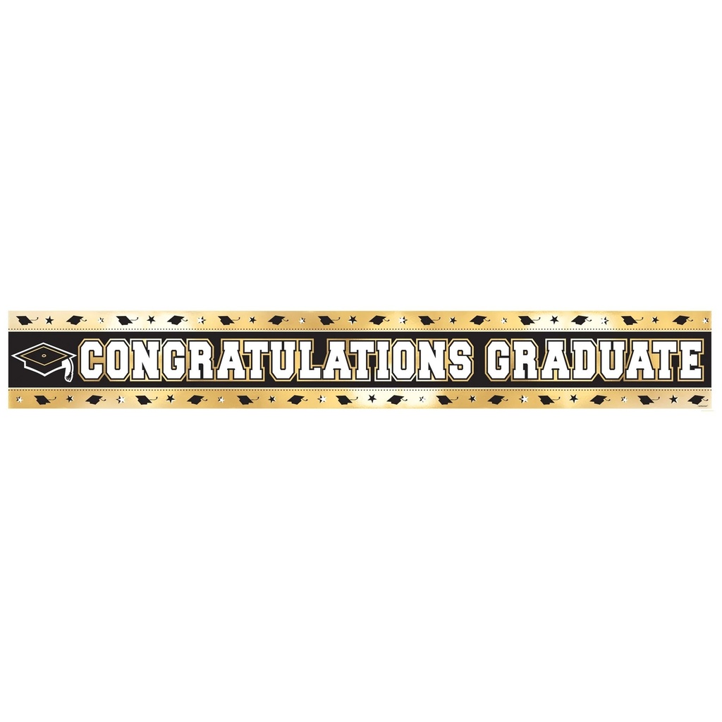 Banner Metalico Congrats Grad C/1