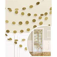 Guirnaldas De Lunares Oro C/6