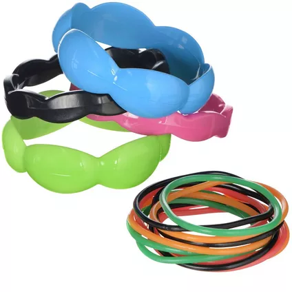 Pulseras Neon 80'S C/16