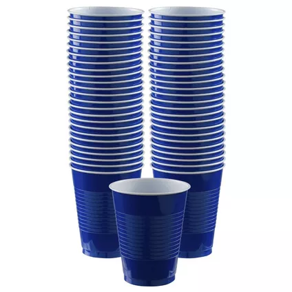 Vaso 18oz Azul Rey C/25