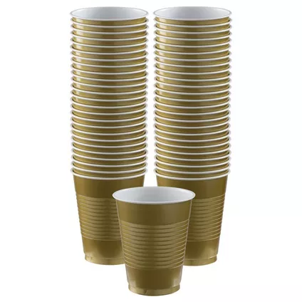 Vaso 18oz Dorado C/25