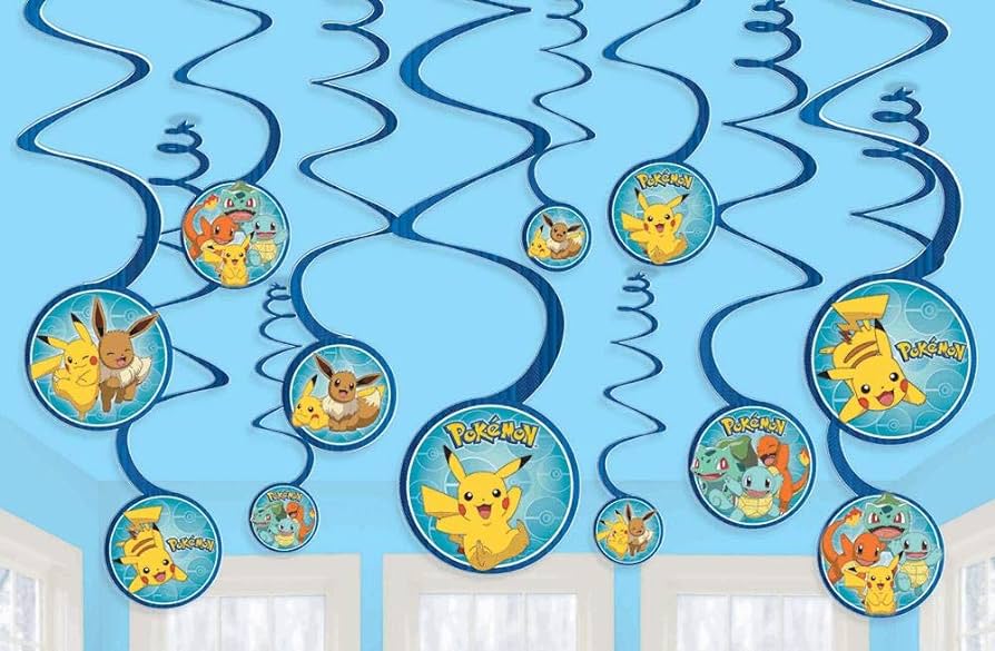 Swirl Decoration Pokemon C/12