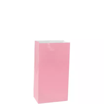 Mini Bolsa Rosa Bebe C/12