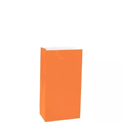Bolsa Para Dulces Naranja C/12