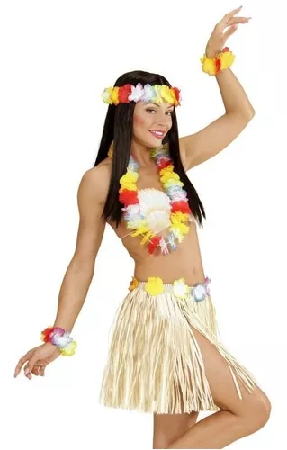 Kit De Falda Hawaina C/1 Kit