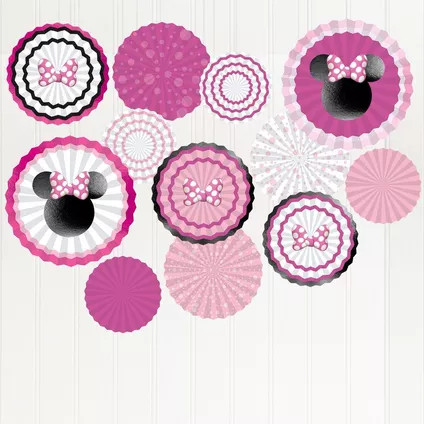 Kit De Decoracion Abanico Minie C/17