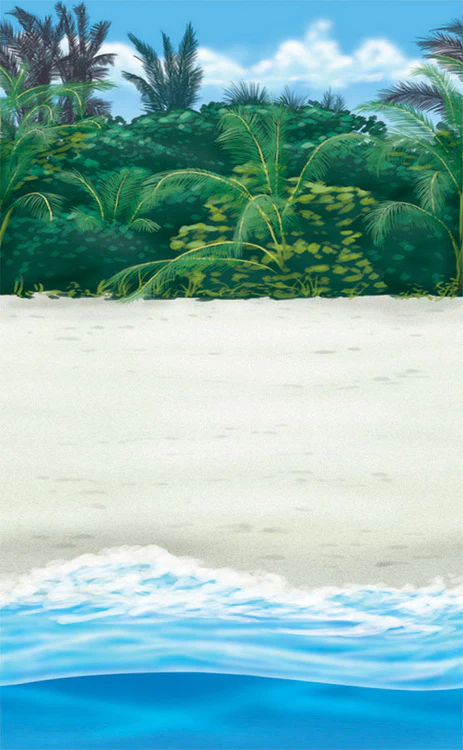 Scene Setters Room Roll Beach C/1