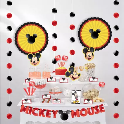 Kit De Decoracion Para Mesa Mickey C/23