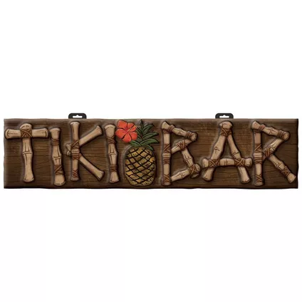 Letrero Plastico Tiki Bar C/1