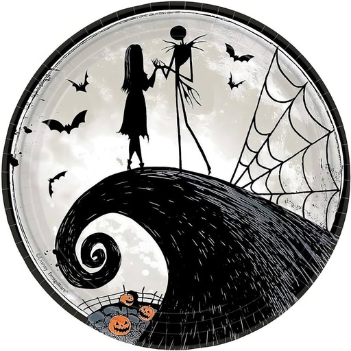 Plato 9" Jack And Sally C/8
