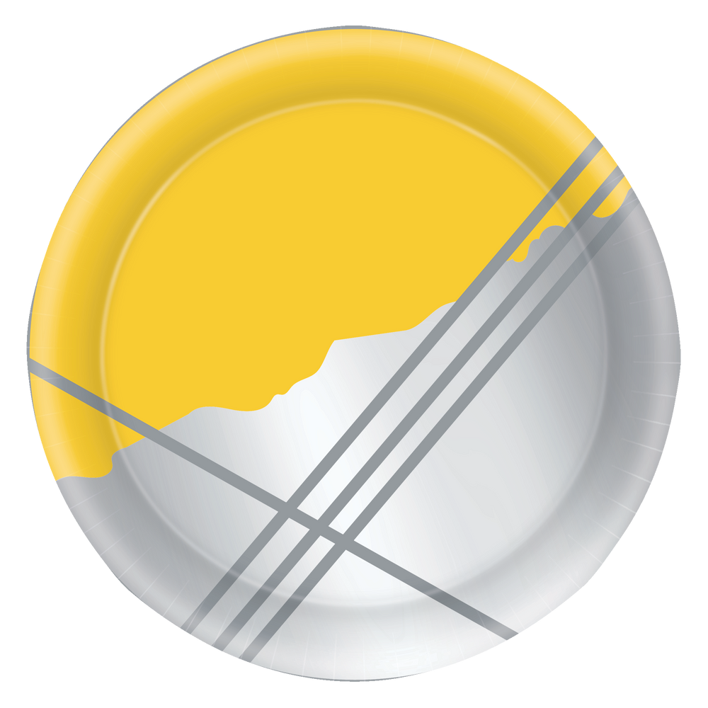 Plato 7" Yellow Facet C/8