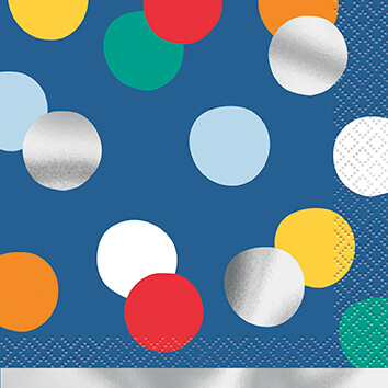 Servilleta CH Birthday Dots C/16