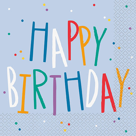 Servilleta G Birthday Mayhem C/16