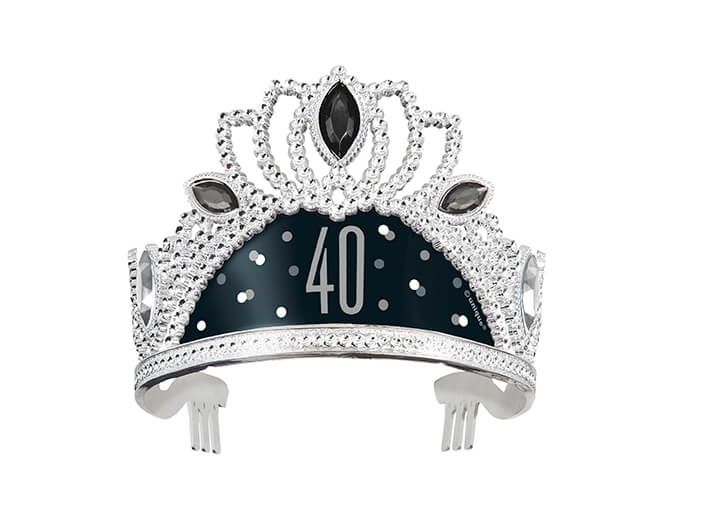 Tiara 40 Black & Grey C/1