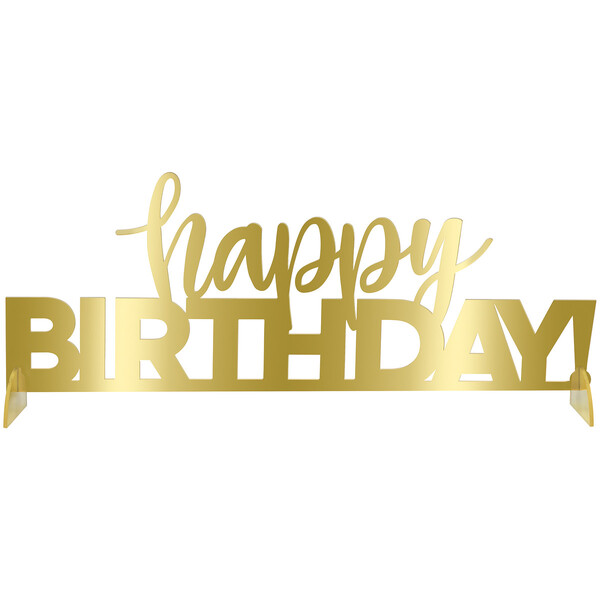 Centro De Mesa HBD Metalico C/1