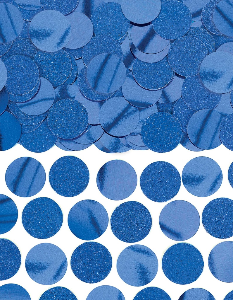 Confetti Circulos Azules C/63g