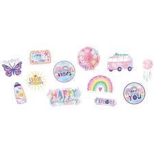 Figuras Recortables Rosas C/12