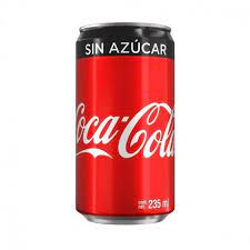 CocaCola Sin Azucar 235ml