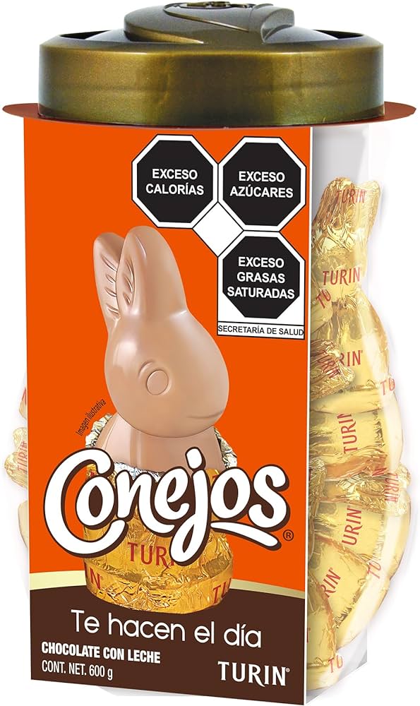 Bote Conejos De Chocolate 600 G