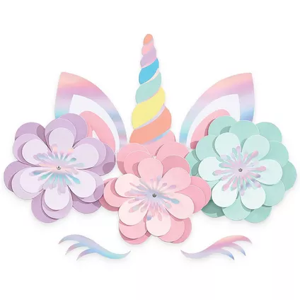 Kit Magical Rainbow Unicorn Floral C/1