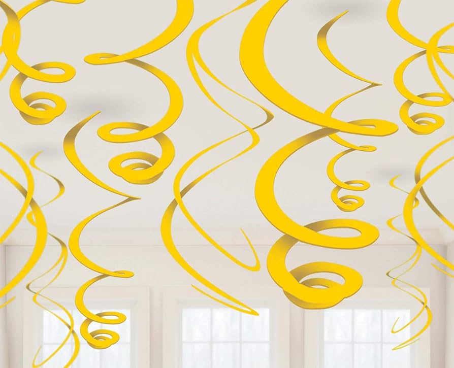 Swirl Decorations Amarillo C/12