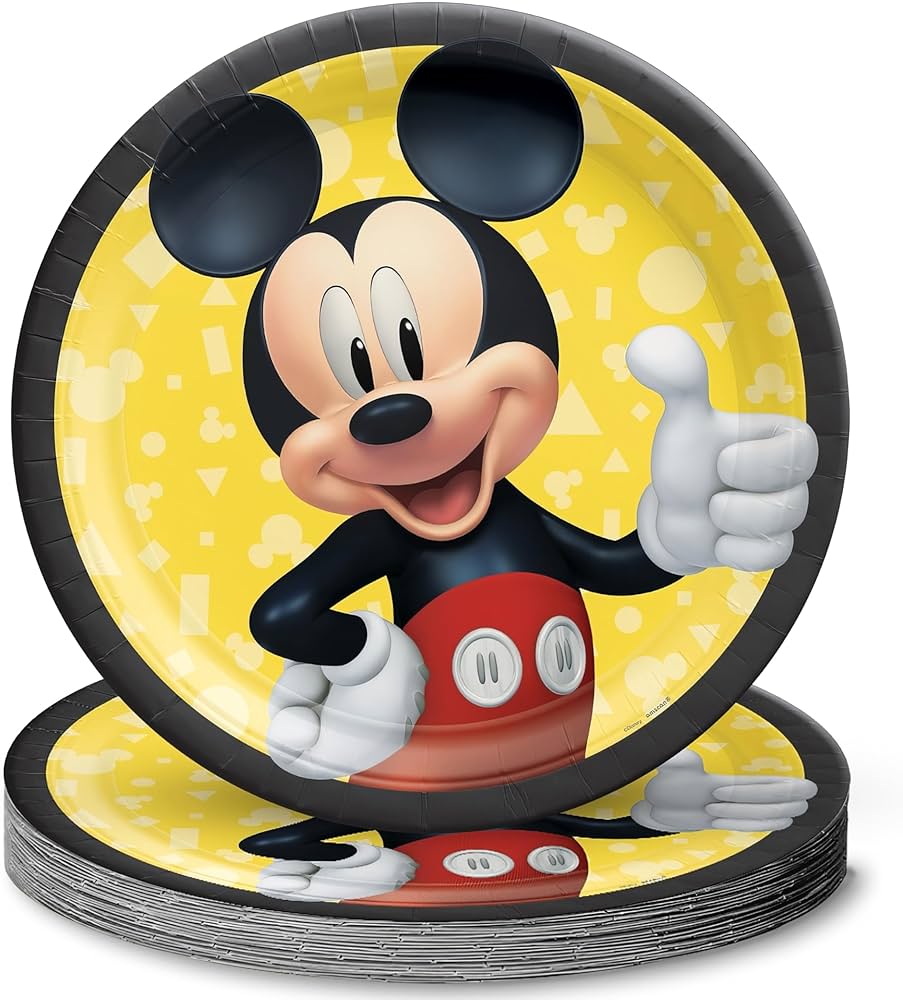Plato 9" Mickey Mouse C/8