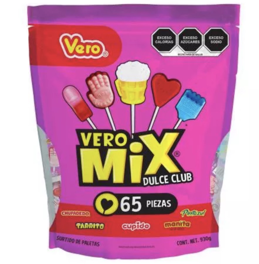 Paletas Vero Mix Dulce C/65