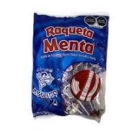 Paleta Raqueta Menta C/40