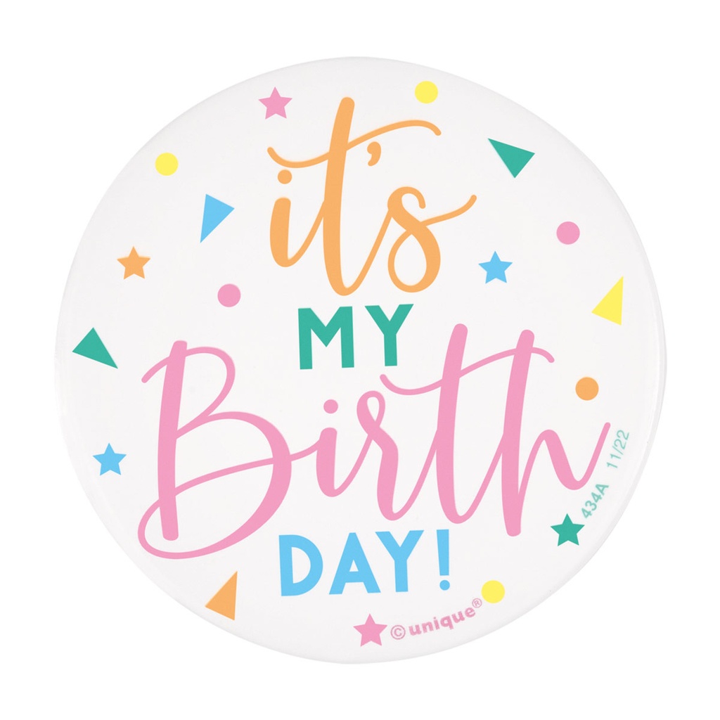 Pin Its My Birth Day C/1