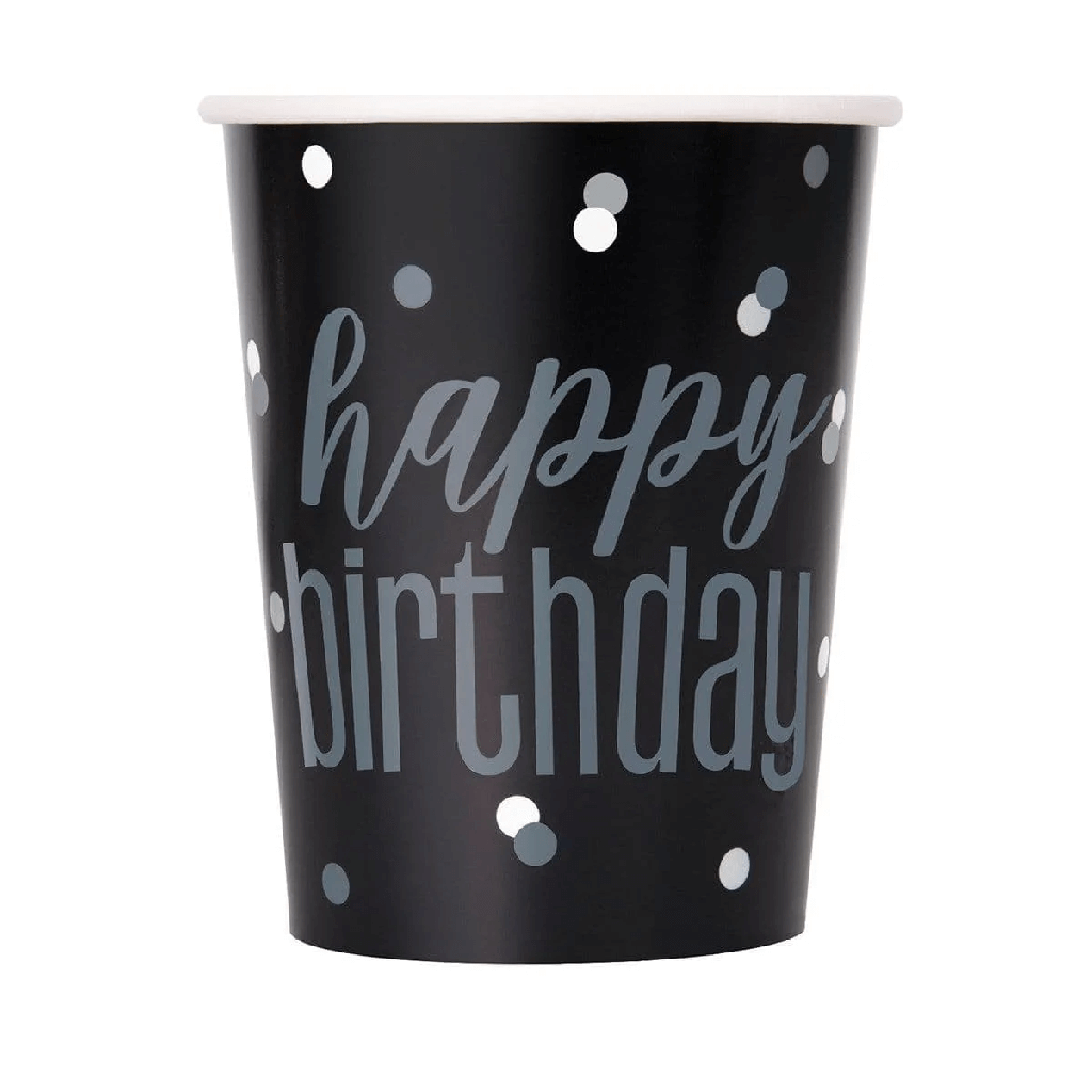 Vaso 9oz. Happy Birthday C/8