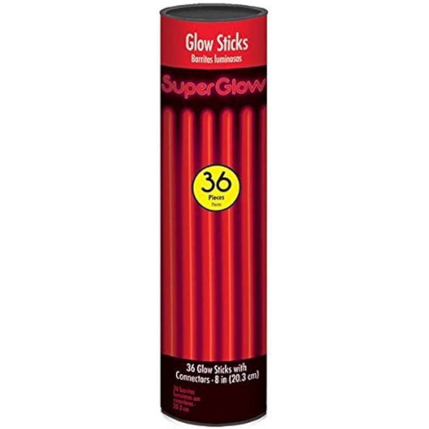 Barra Neon Roja C/36