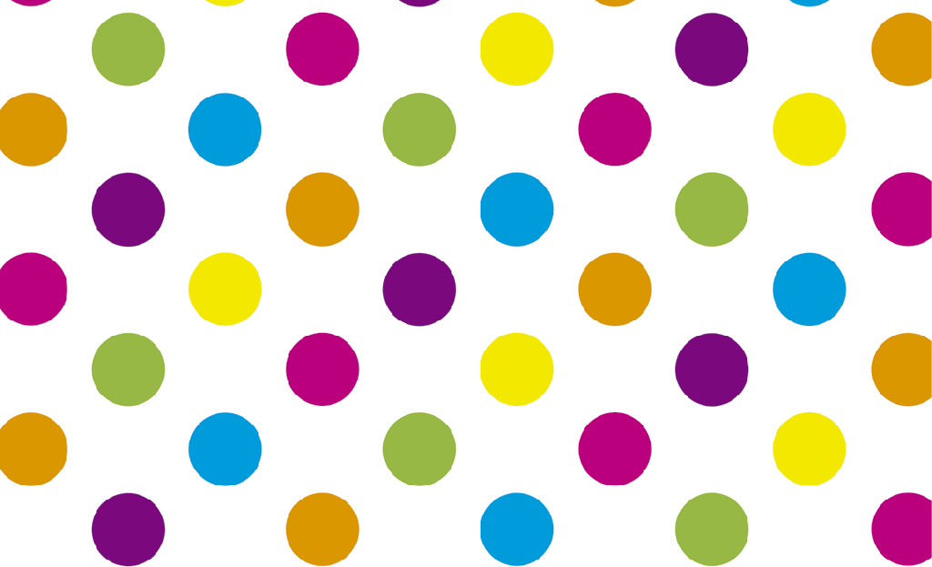 Papel Envoltura Puntos Colores C/1