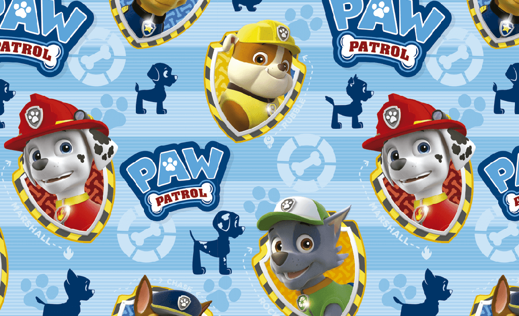 Papel Envoltura Paw Patrol C/1