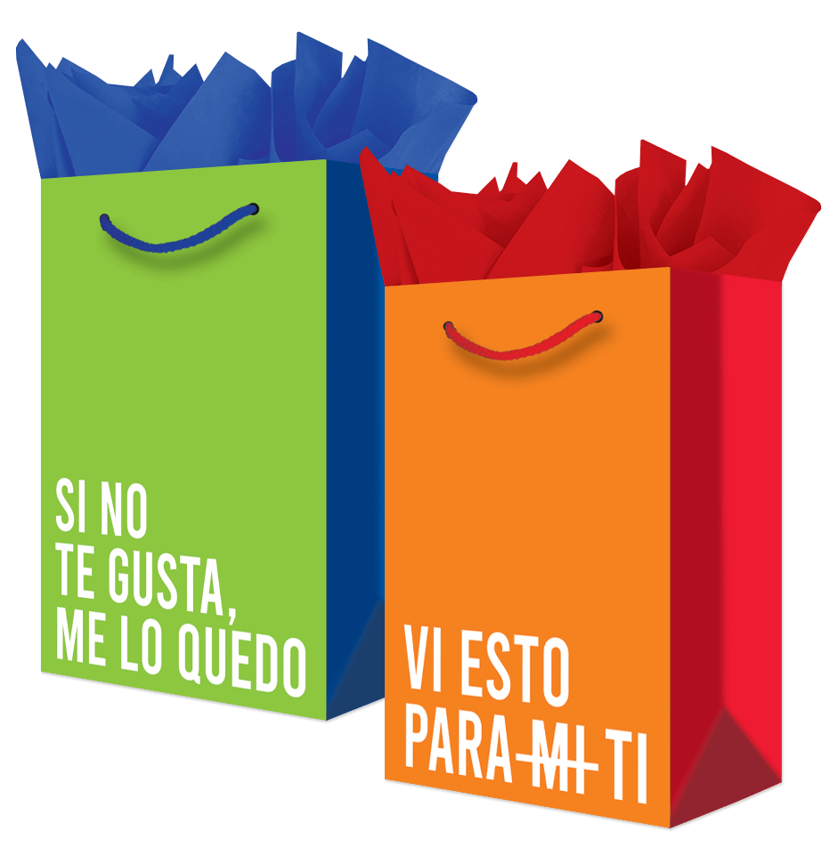 Bolsa Mediana Frases Silly C/1