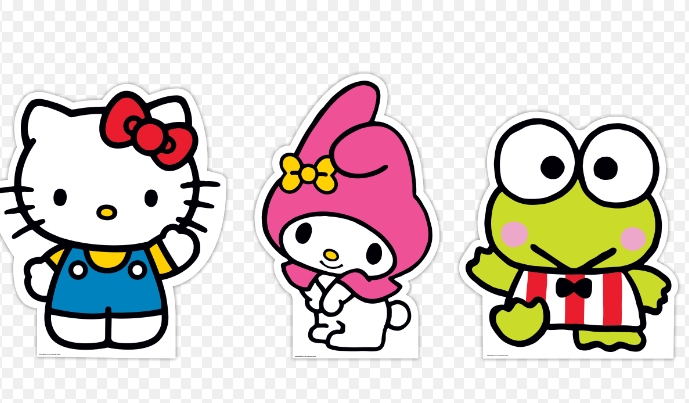 Figuras De Coroplast Hello Kitty C/1