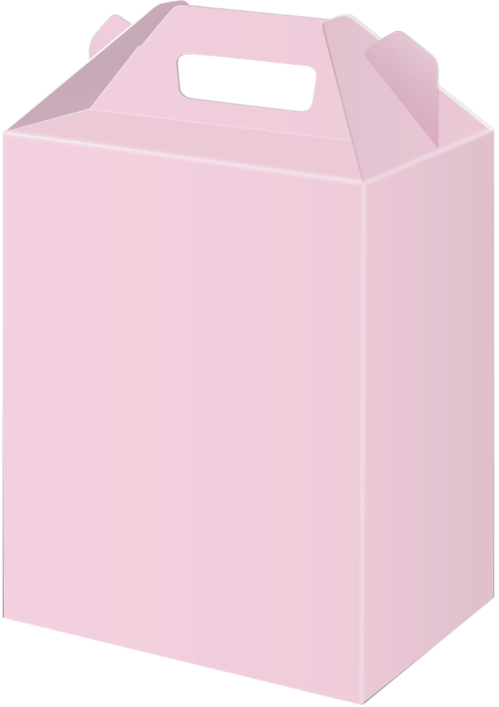 Caja Para Dulces Chica Rosa Bebe C/6