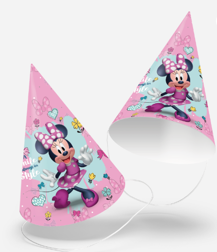 Gorritos Minnie Mouse  C/6