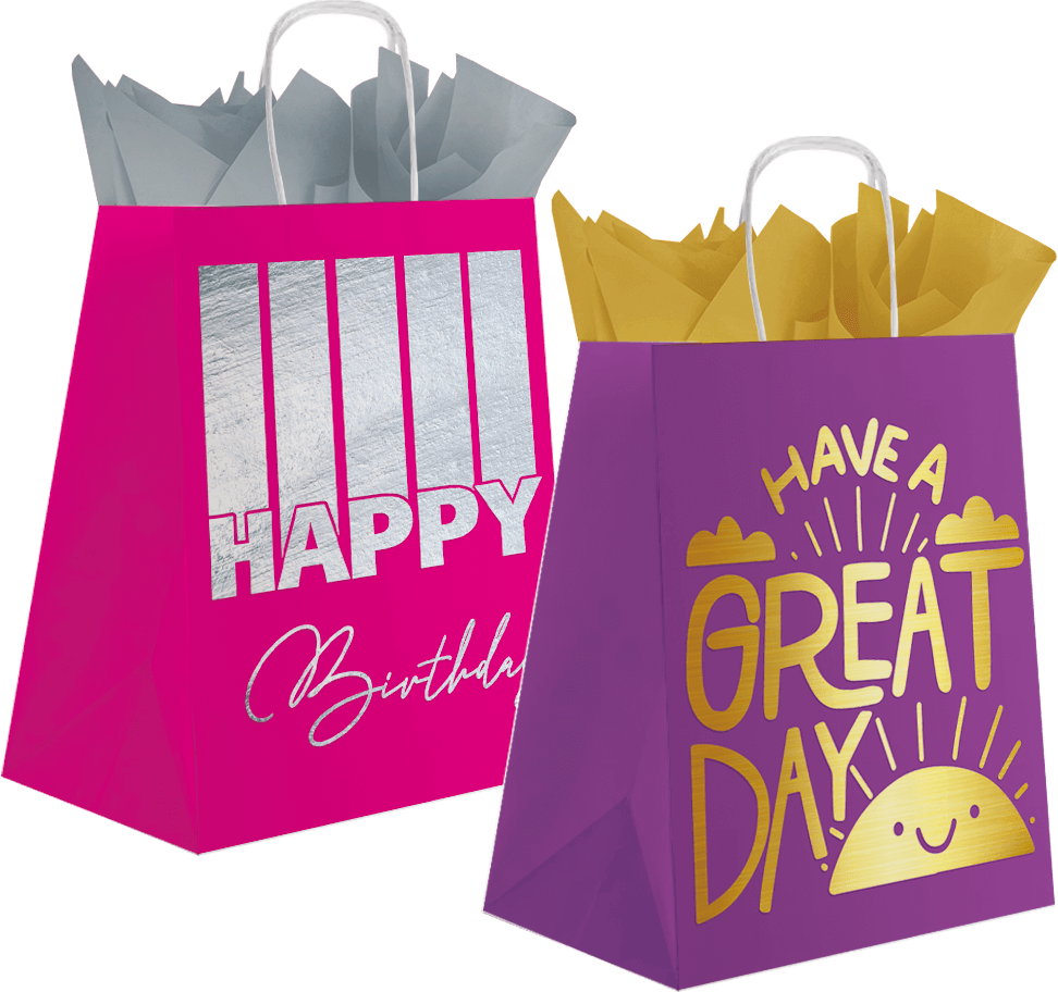 Bolsa Grande Foil Have A Great Day C/1