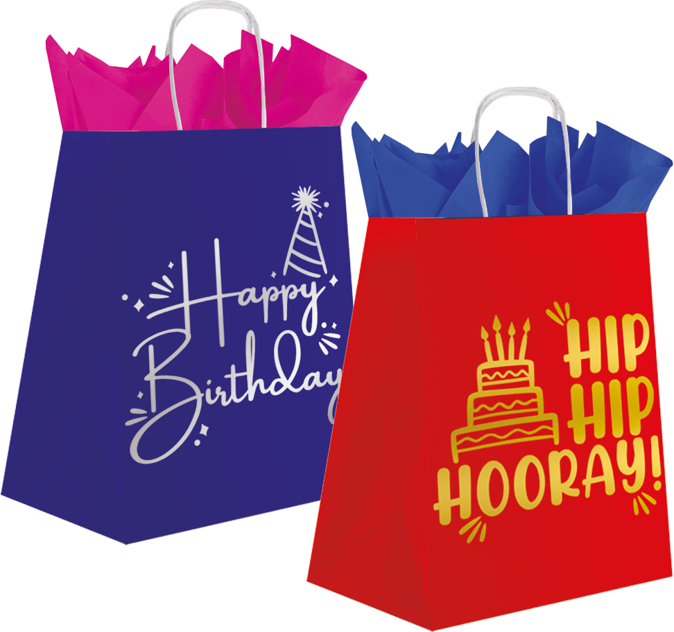 Bolsa Mediana Foil Hip Hip Hooray C/1