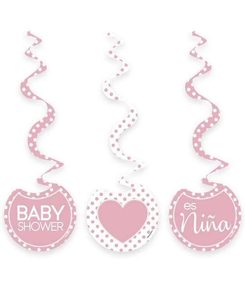 Adorno Espiral Es Niña C/1