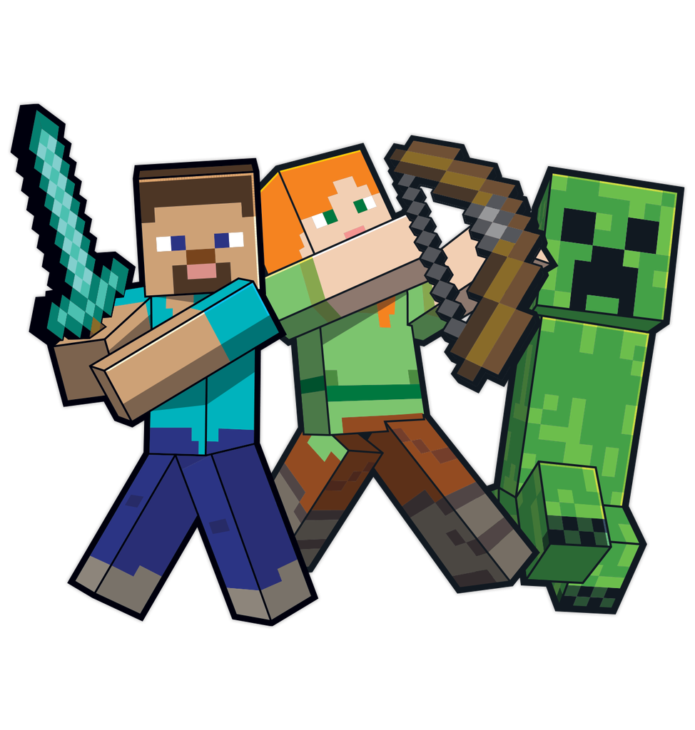 Adorno Movil Minecraft C/1