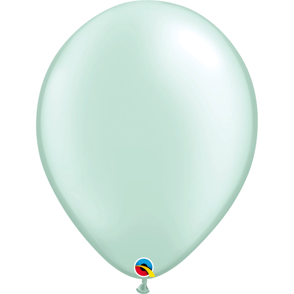 Globo 12" Menta Nacarado C/1