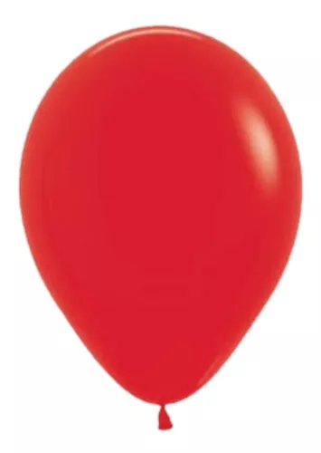 Globo 5" Rojo C/1