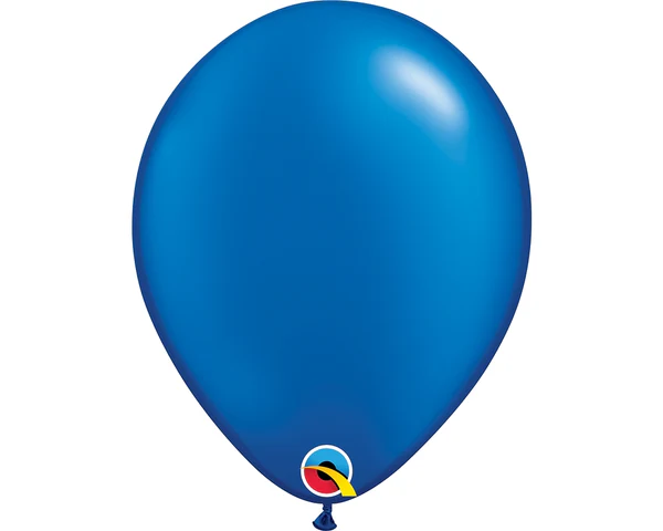 Globo 12" Azul Zafiro Nacarado C/1