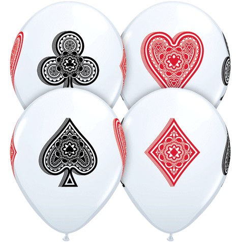 Globo 12" Juego de Cartas C/1