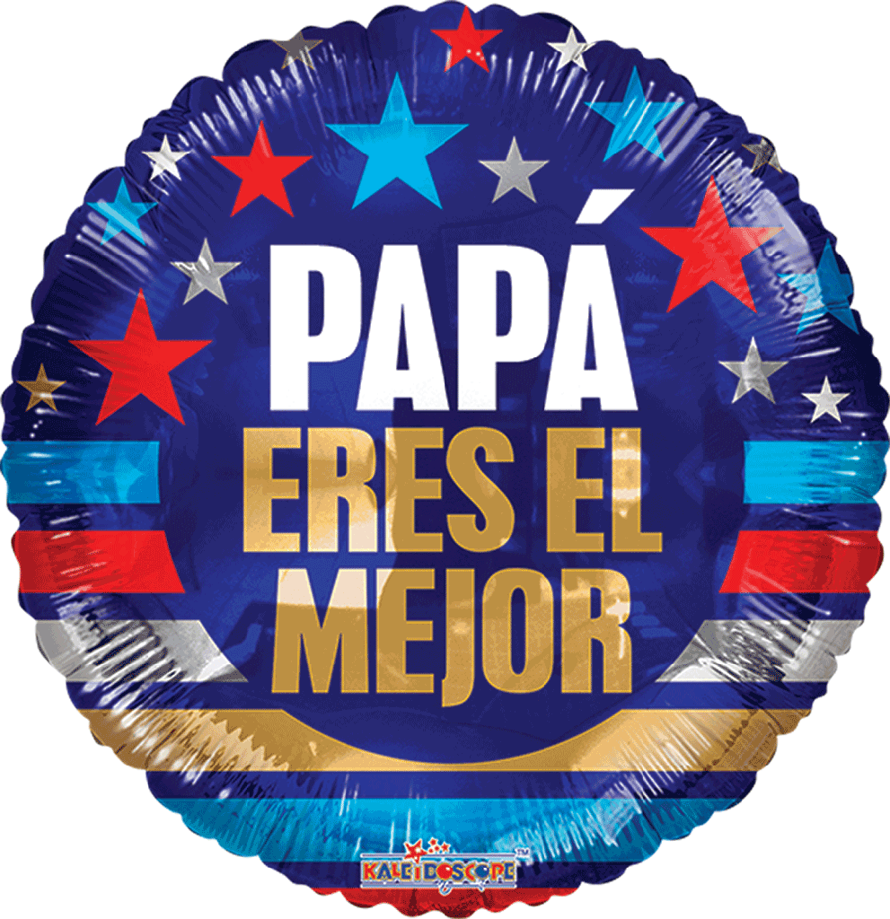 Globo 18" Papa Eres El Mejor C/1